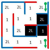 Maze 21 for RoboCup Rescue B Lego MindStorms competition free tutorial