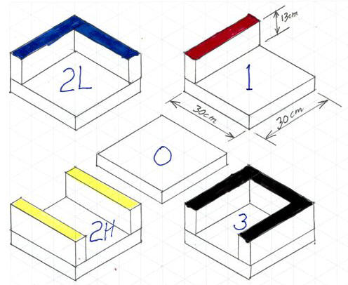 Maze tiles for Lego NXT robots free tutorial