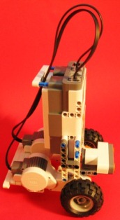 Sonar added to ClareBot Lego NXT Robot 4 small image
